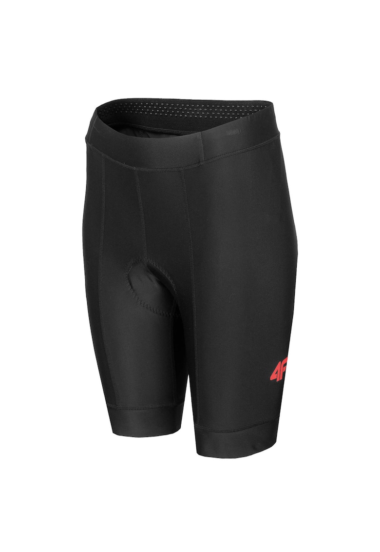 Pantaloni scurti dama pentru ciclism - Poliamida/Elastan - 4FDry - Negru - Negru