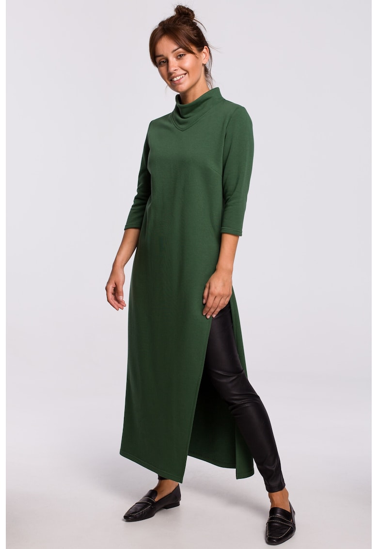 Bluza lunga - Bumbac - Verde -