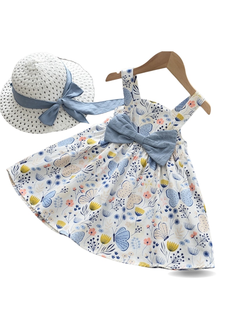 Rochita Fetite Cu Fluturasi si Palarie