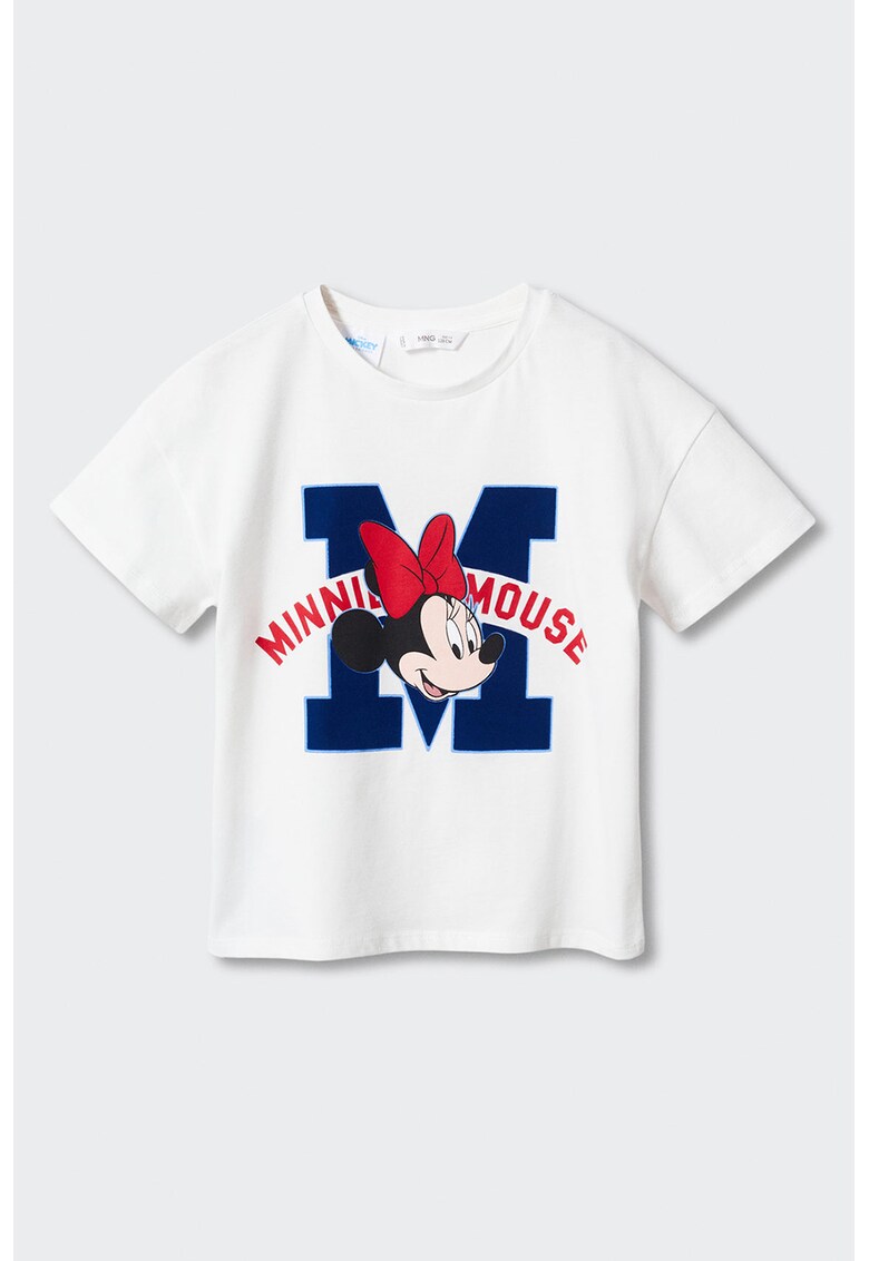 Tricou de bumbac cu imprimeu Minnie Mouse
