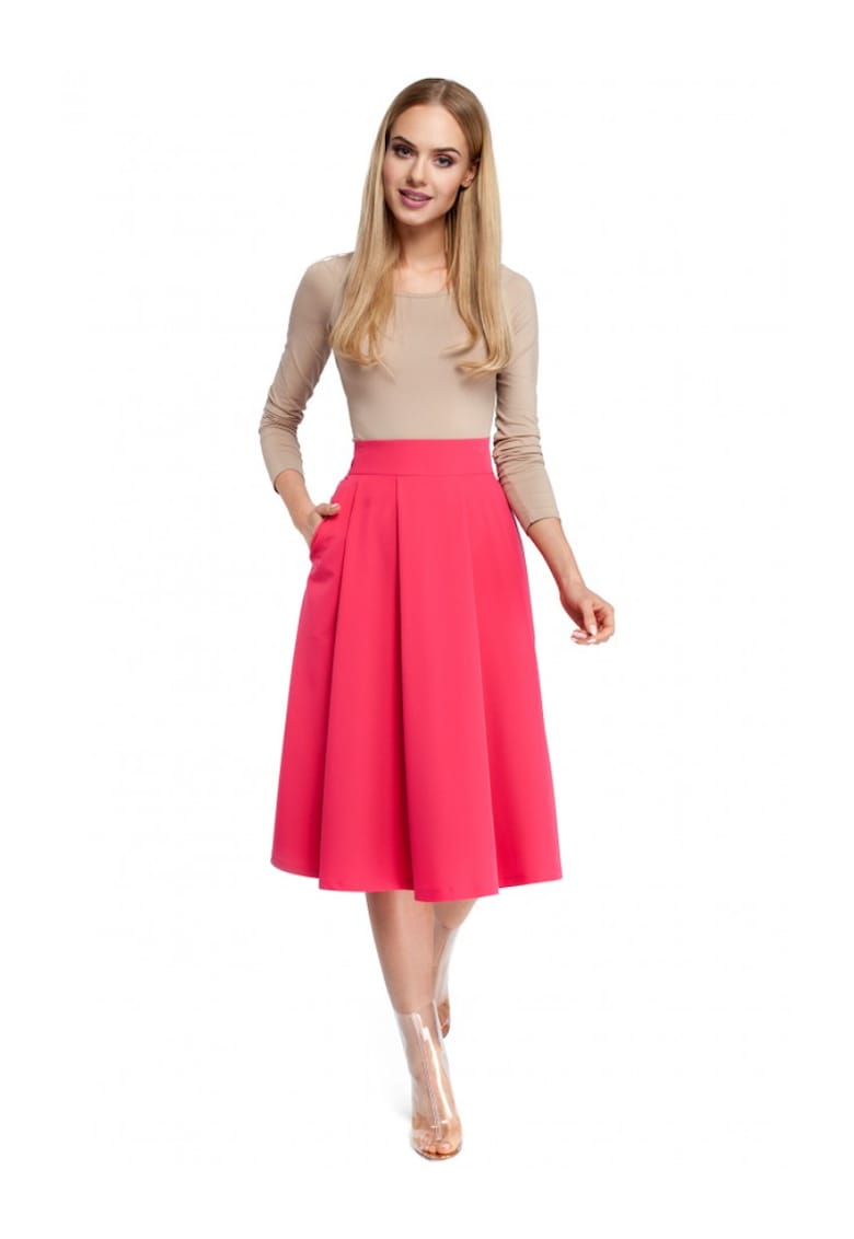 Fusta Cu Viscoza - Roz