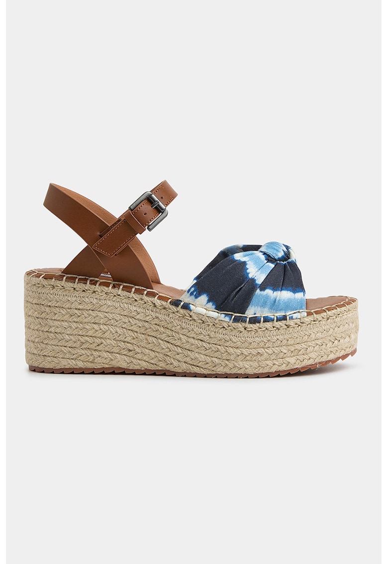 Sandale-espadrile wedge