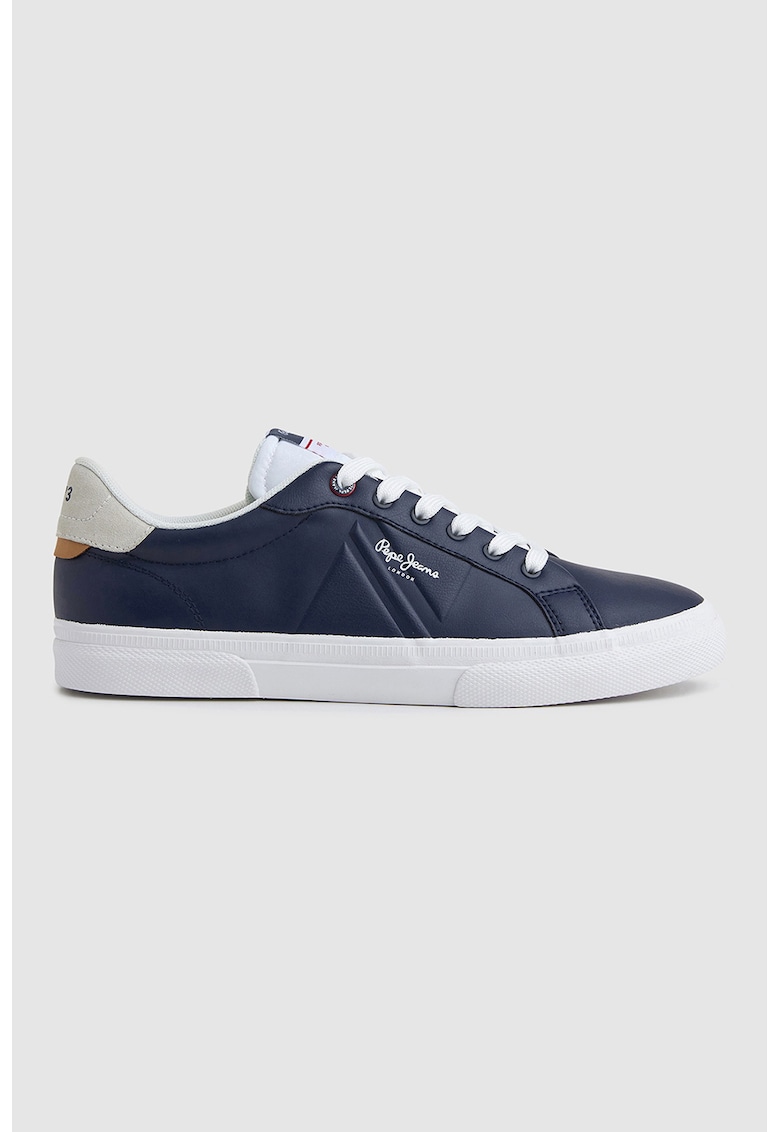 Pepe Jeans London Спортни обувки от еко кожа с връзки за Мъже Pepe Jeans London Спортни обувки от еко кожа с връзки за Мъже