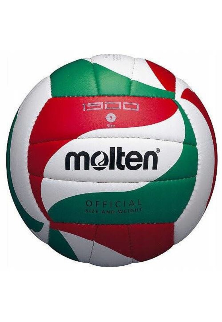 Minge volei - V5M1900 - Piele ecologica - Marimea 5 - Multicolor