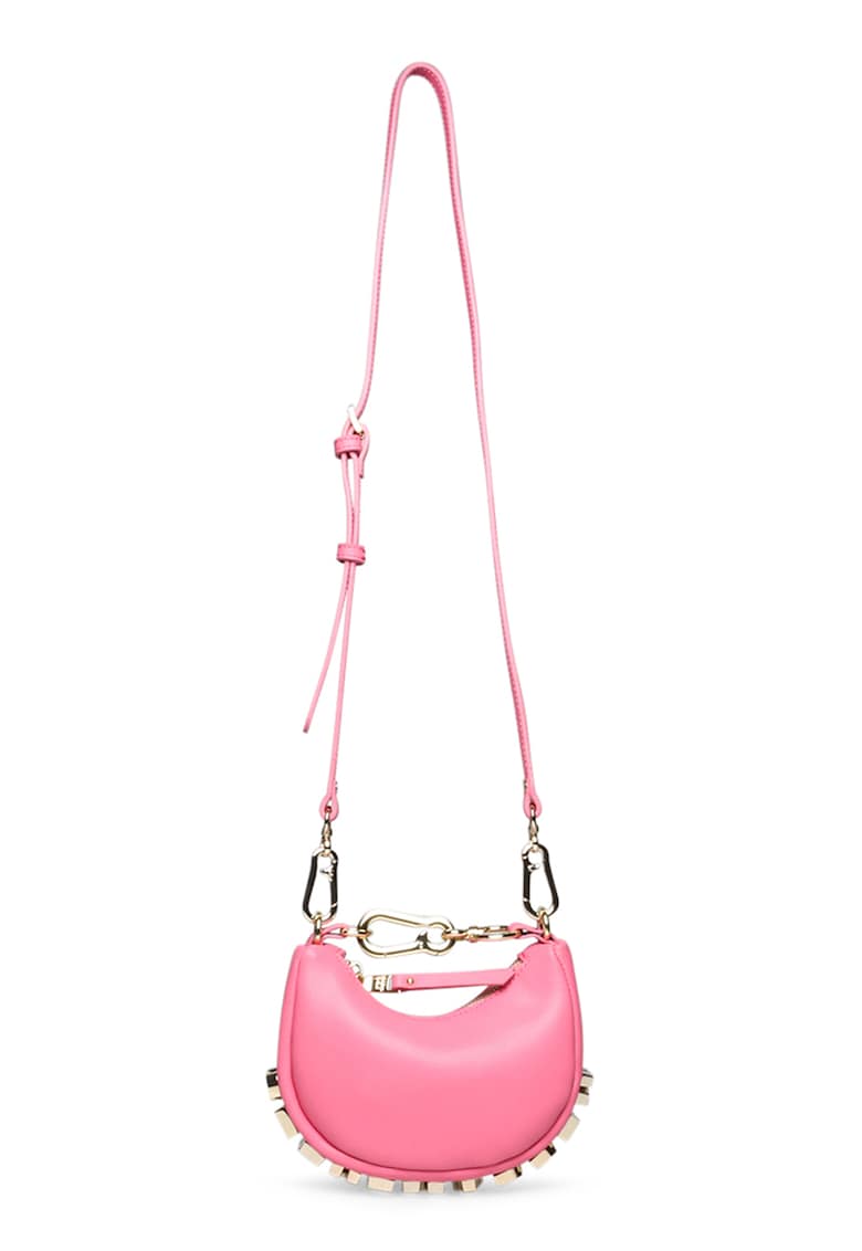 Steve Madden Чанта Risky от еко кожа с метално лого за Жени Steve Madden Чанта Risky от еко кожа с метално лого за Жени