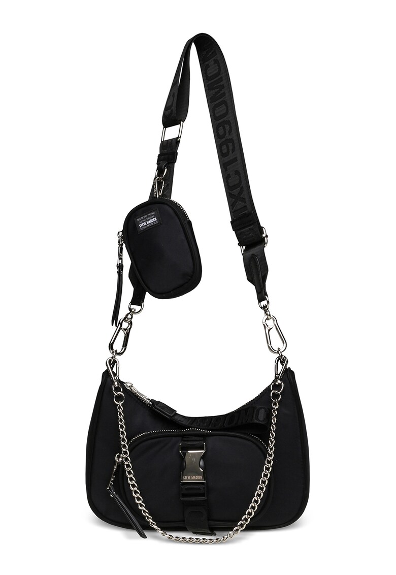 Steve Madden Чанта през рамо Louie с отделящ се несесер за Жени Steve Madden Чанта през рамо Louie с отделящ се несесер за Жени
