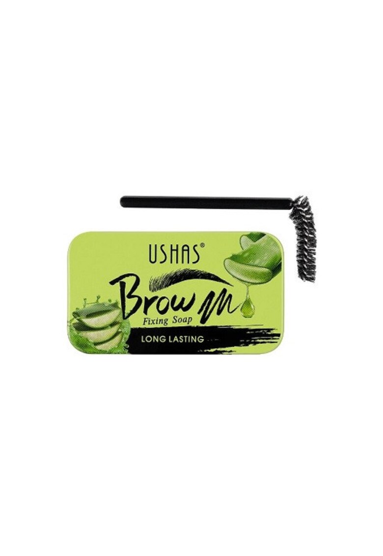 Sapun stilizare sprancene - Brow Fixing Soap - Pensula inclusa - Aloe Vera