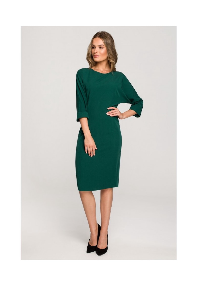 Rochie cu maneci kimono uni