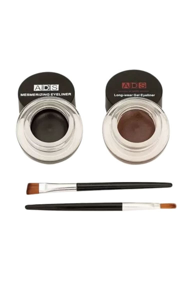Set tus de ochi -  ADS - Gel Eyeliner Black - Brown