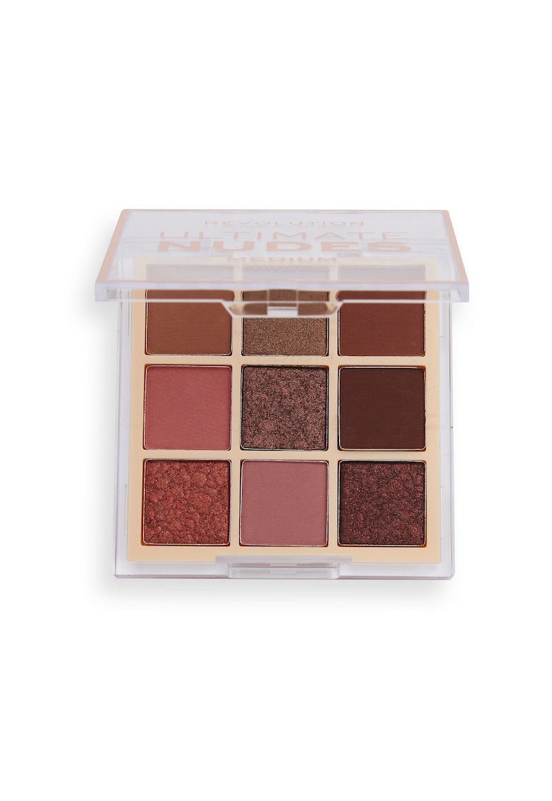 Paleta farduri de pleoape - Ultimate Nudes - Mediu - 9 Nuante - Multicolor