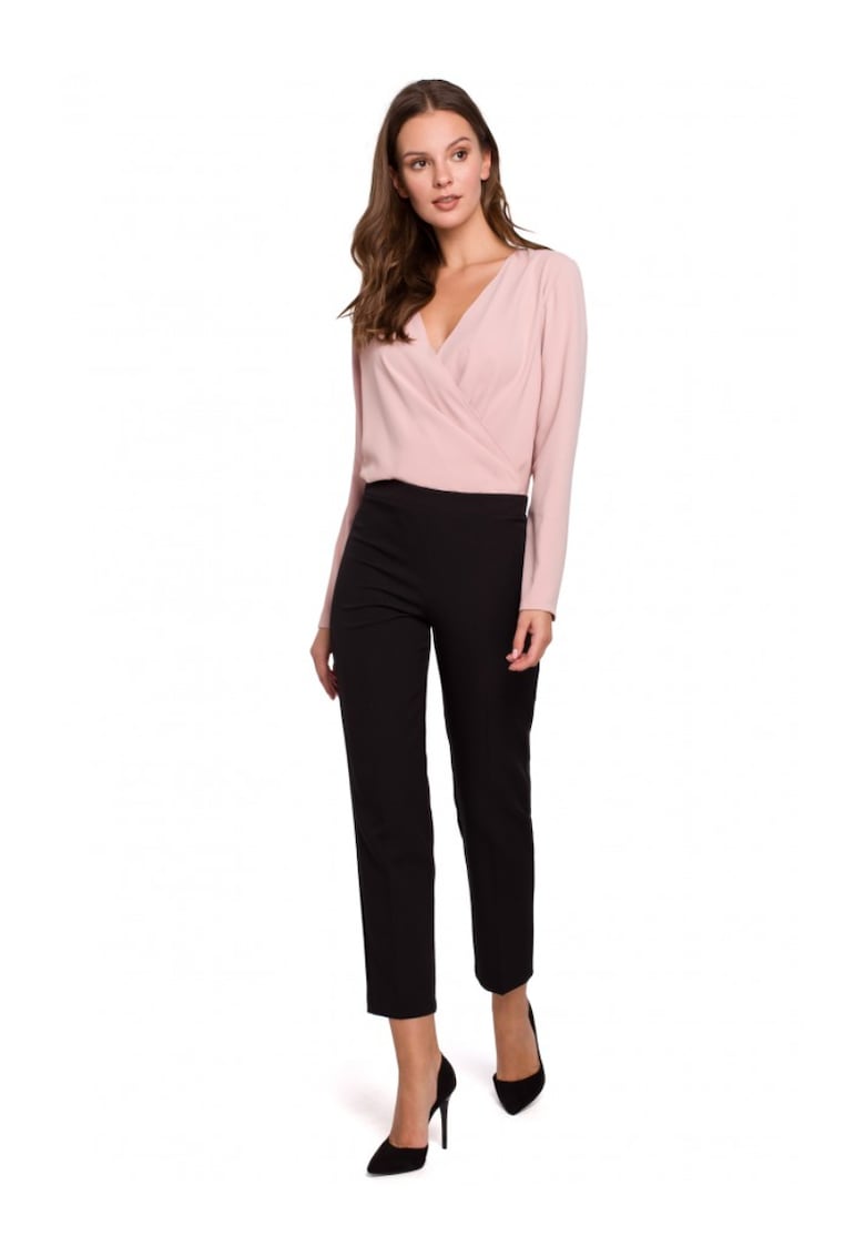 Pantaloni cu talie elastica - Poliester/Elastan