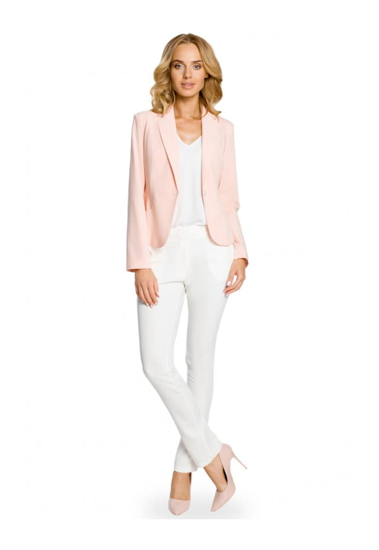 Blazer elegant Cu nasture - Poliester - Viscoza