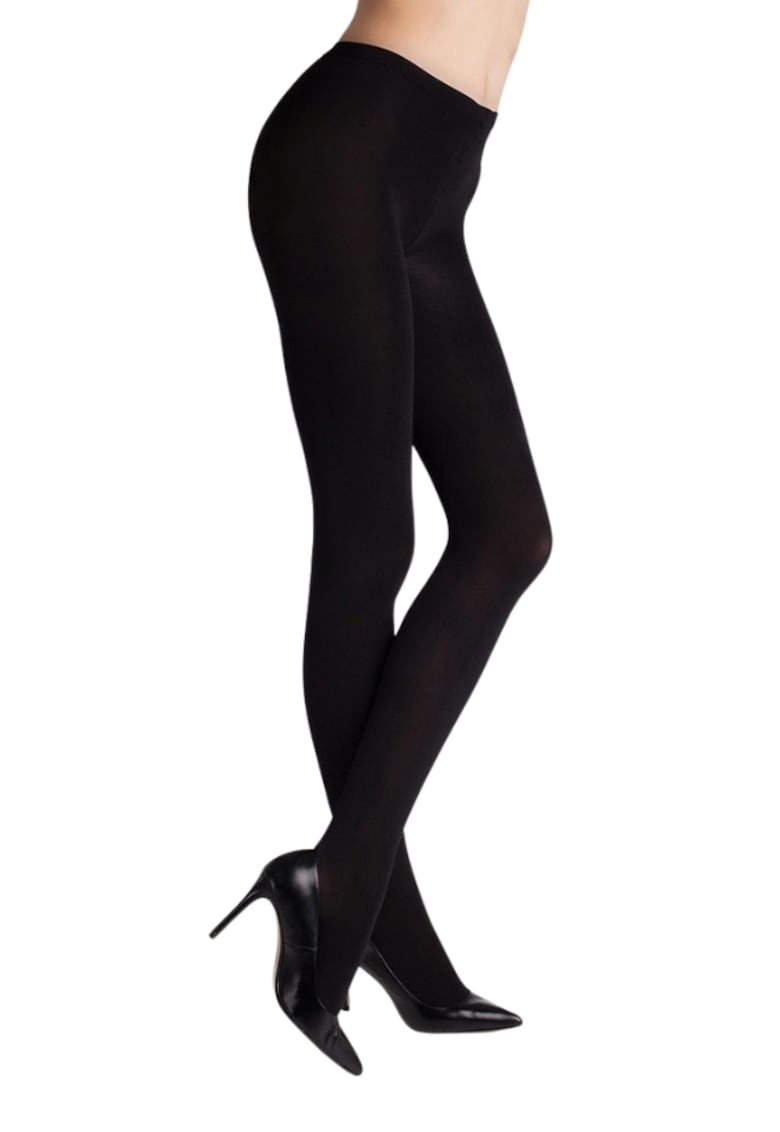 Dres microfibra Shine100 den - Negru -