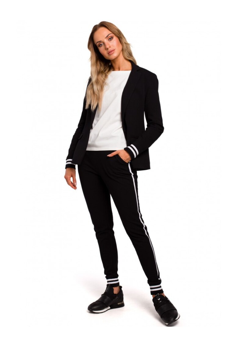 Sacou dama - Bumbac/Elastan - Negru