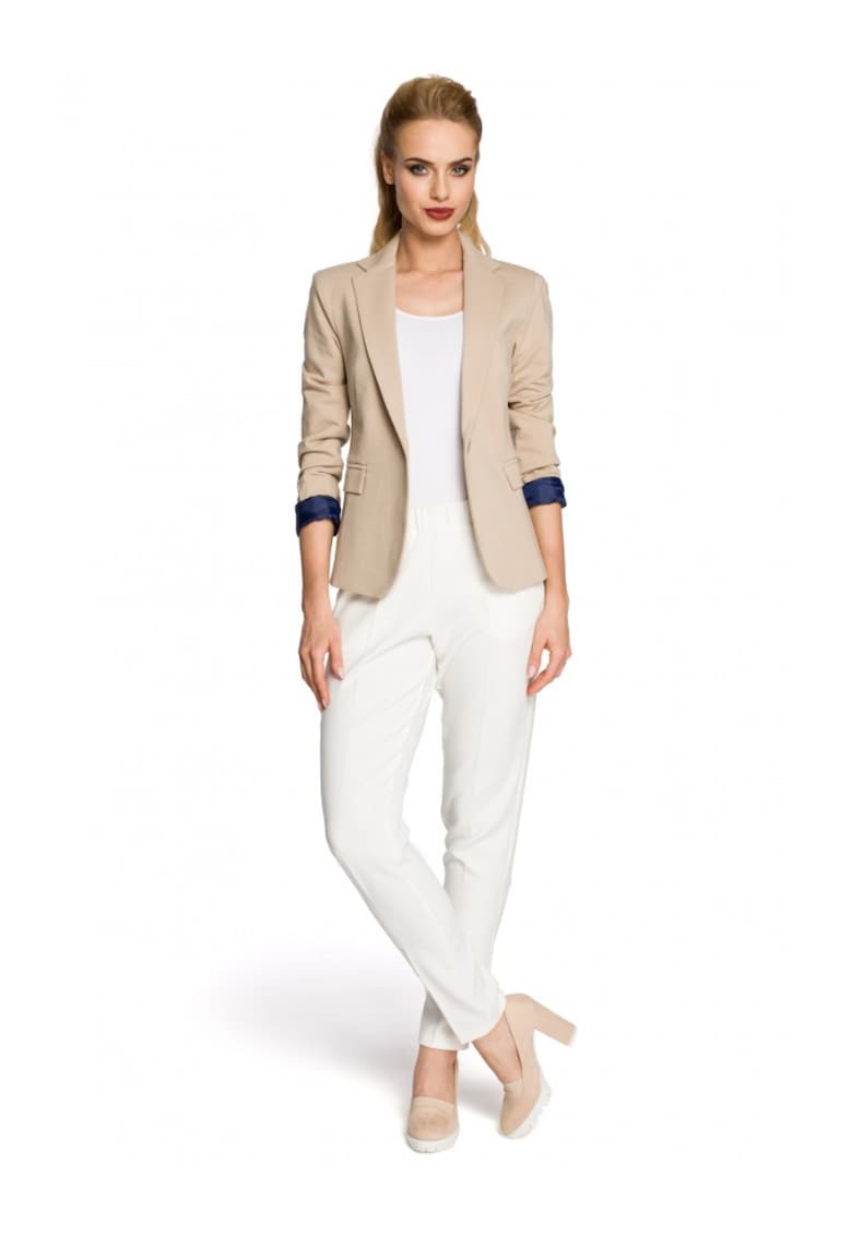 Made of Emotion Női formális kabát Narran M243 bézs