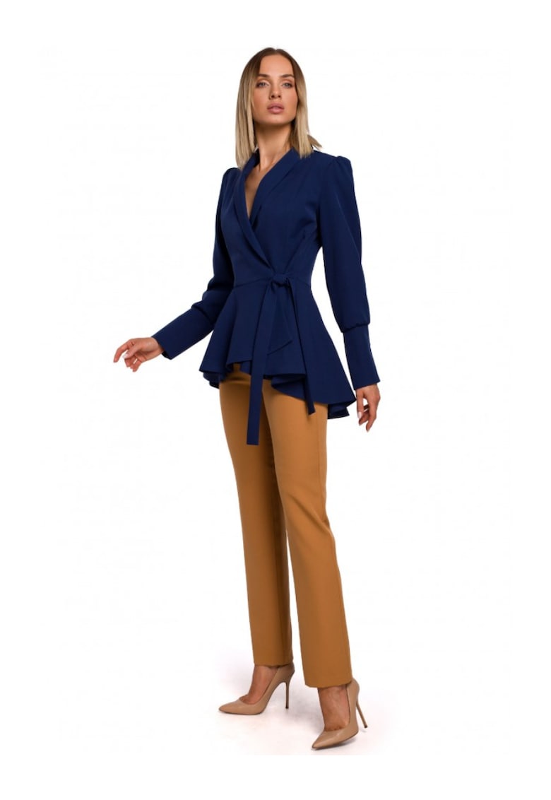 Sacou dama -  Poliester/Elastan - Bleumarin