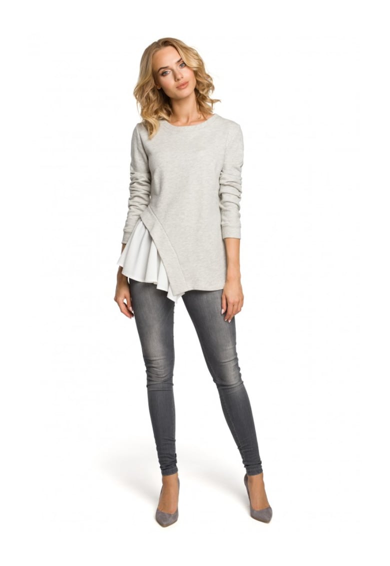 Bluza dama - Bumbac/Poliester - Gri 31250