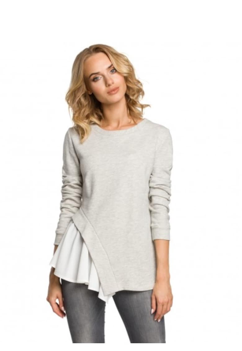 Bluza dama - Bumbac/Poliester - Gri -