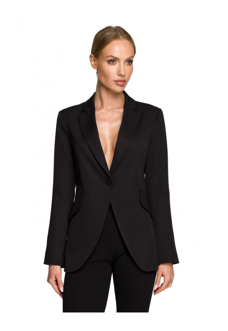 Sacou dama - Poliester/Elastan - Negru1