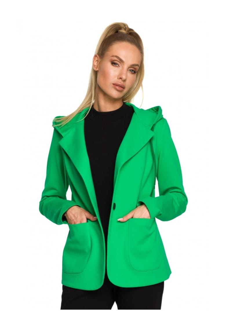 Jacheta dama - Bumbac/Elastan - Verde