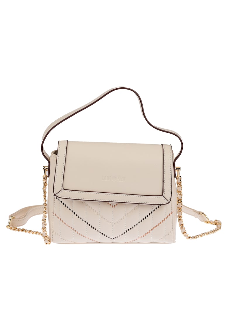 Geanta de dama Elsa - Beige - 21x58x17.5cm