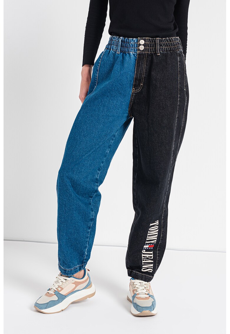 Tommy Jeans Двуцветни дънки тип Mom за Жени Tommy Jeans Двуцветни дънки тип Mom за Жени