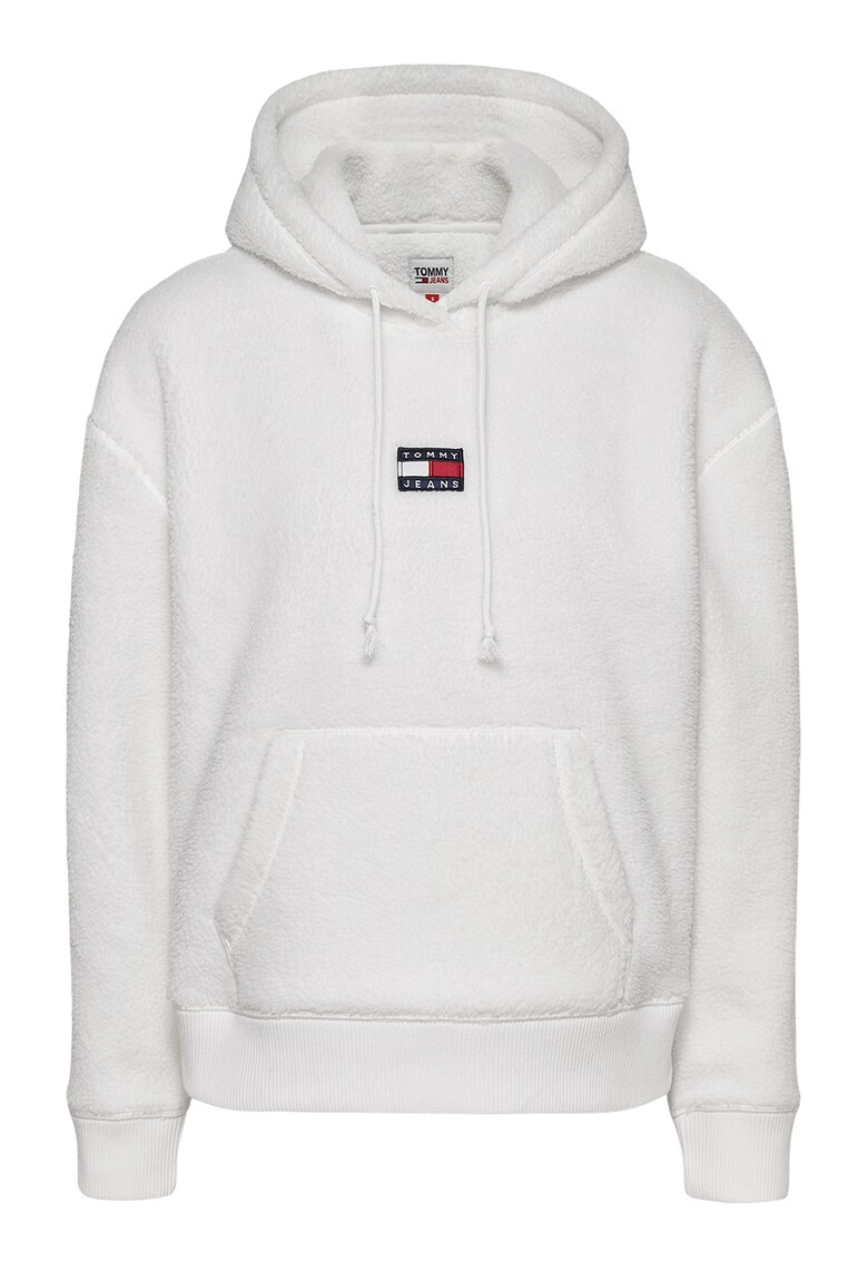 Tommy Jeans Поларено худи с джоб кенгуру за Жени Tommy Jeans Поларено худи с джоб кенгуру за Жени