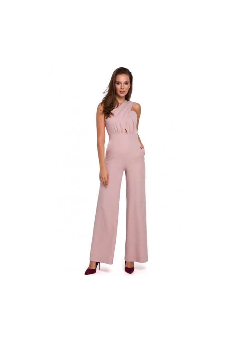 Salopeta dama - Poliester/Elastan - Roz