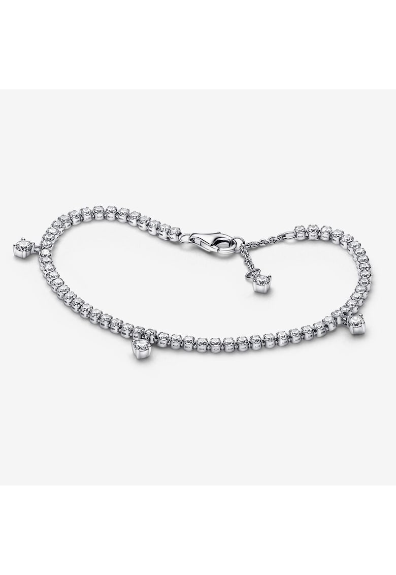 Bratara stralucitoare cu tematica dedicata tenisului Argint 925 - Argintiu