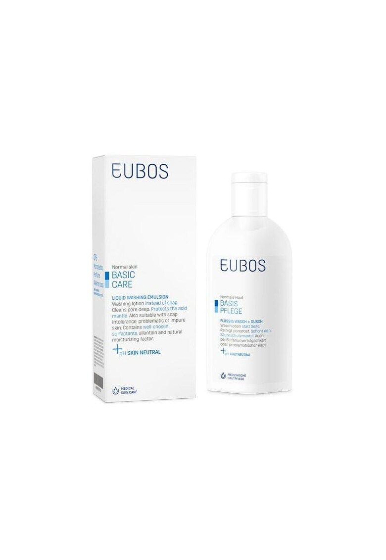 Sapun lichid pentru corp - Basic Care - Fara parfum - 200 ml