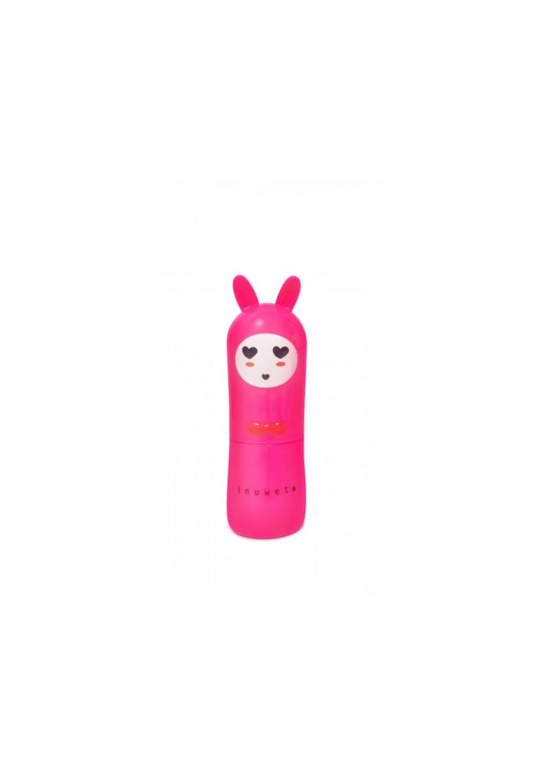 Balsam de buze pentru copii - Fushia - cu parfum de cirese - Lovely Bunny - 3.5 gr