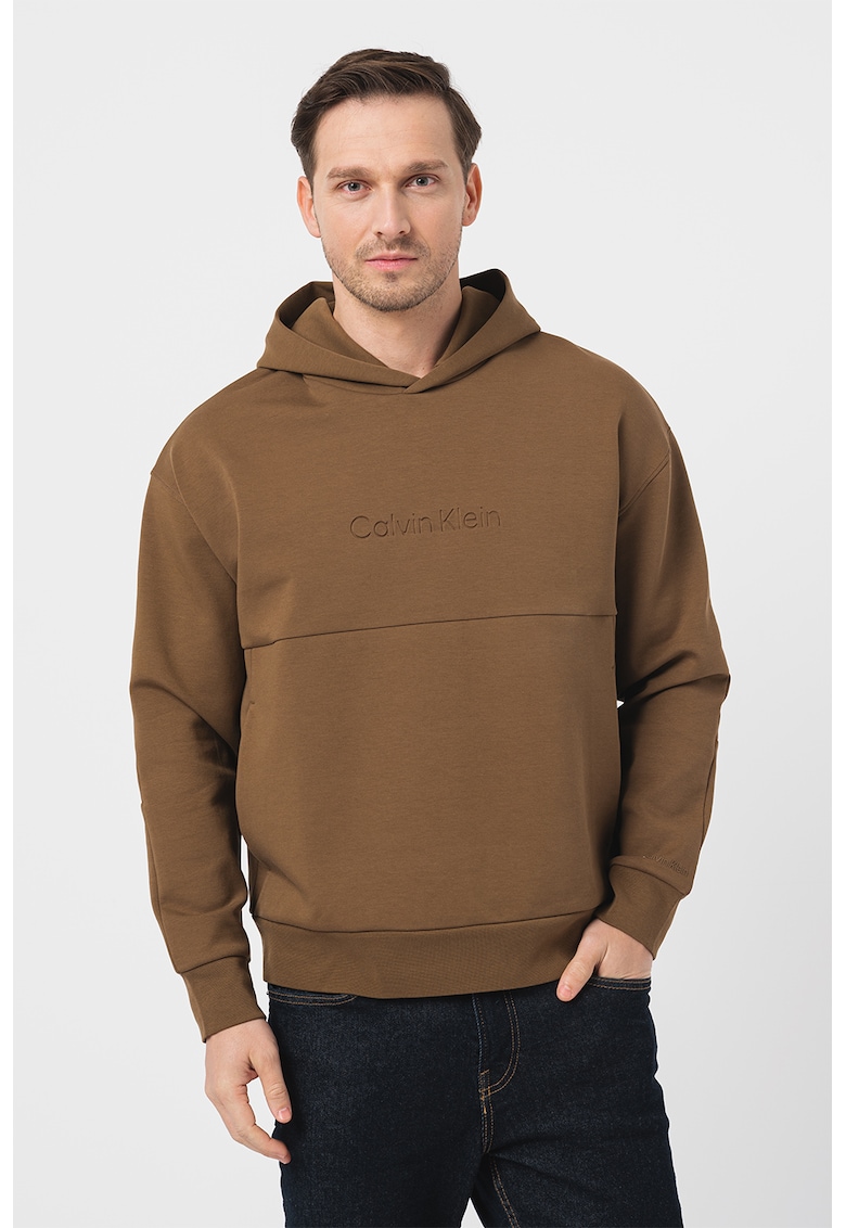 CALVIN KLEIN Худи с органичен памук за Мъже CALVIN KLEIN Худи с органичен памук за Мъже