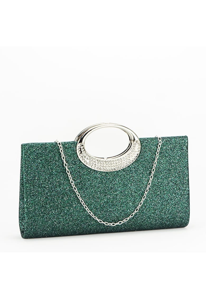 Plic cu sclipici Erica 07 Verde 12016