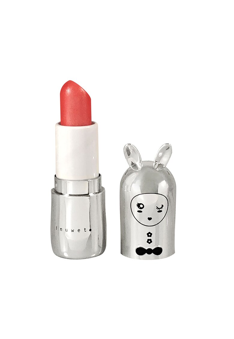 Balsam de buze cu sclipici pentru copii - Silver - cu parfum de Coconut - 3.5 gr