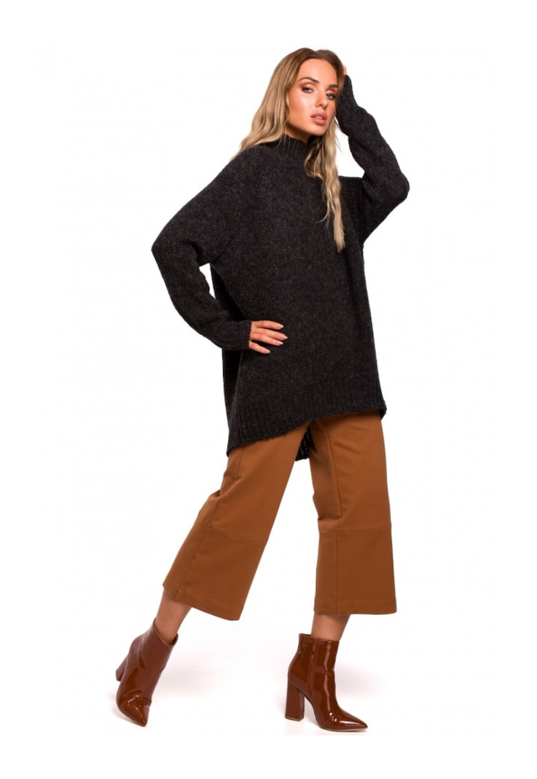 Pulover dama -  Acril/Poliester/Lana - Gri grafit