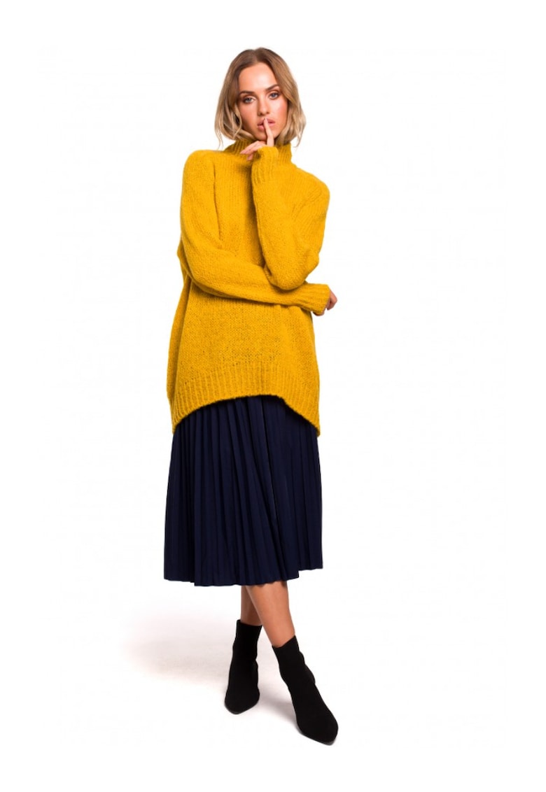 Pulover dama -  Acril/Poliester/Lana - Galben