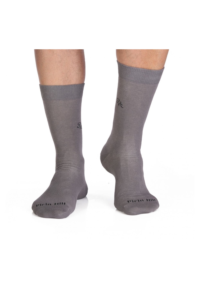 Sosete bumbac organic 98% COTTON RICH Grey