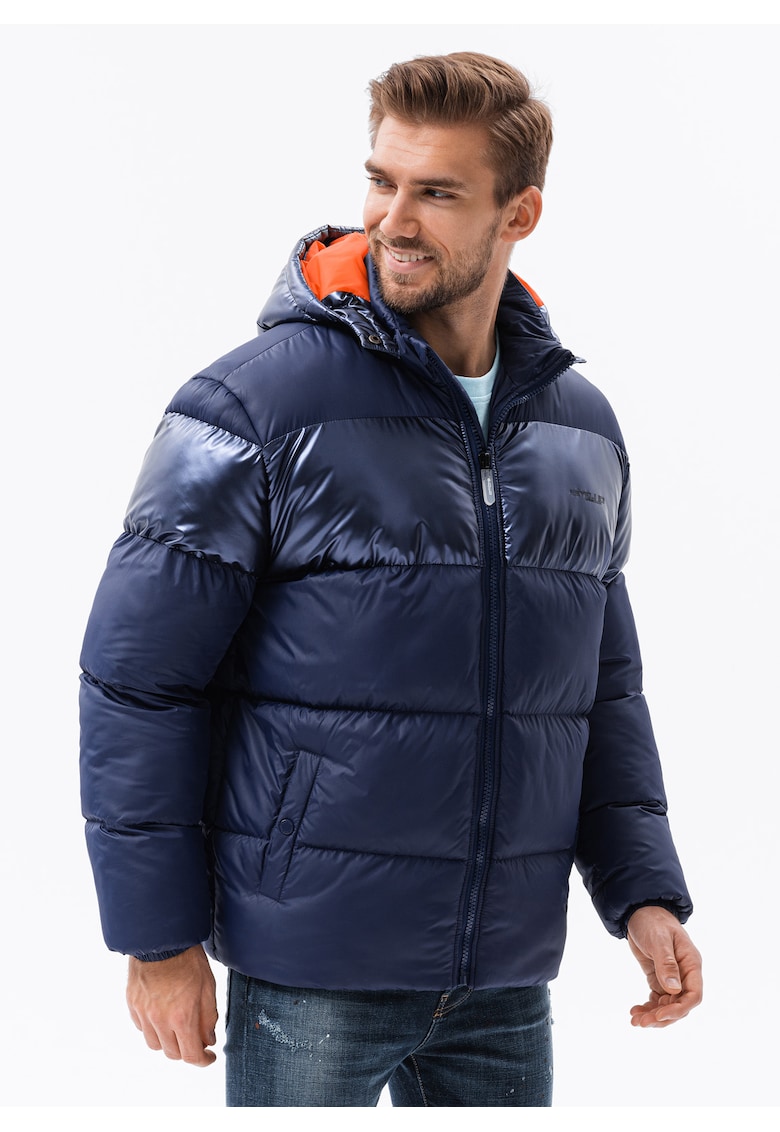 Geaca cu vatelina si fermoar