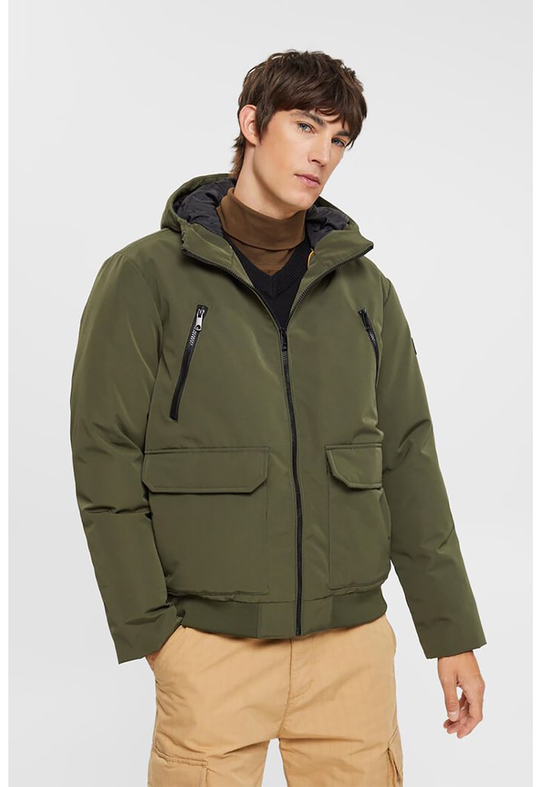 Geaca cu mansete elastice - cu finisaj rezistent la apa Geaca cu mansete elastice - cu finisaj rezistent la apa