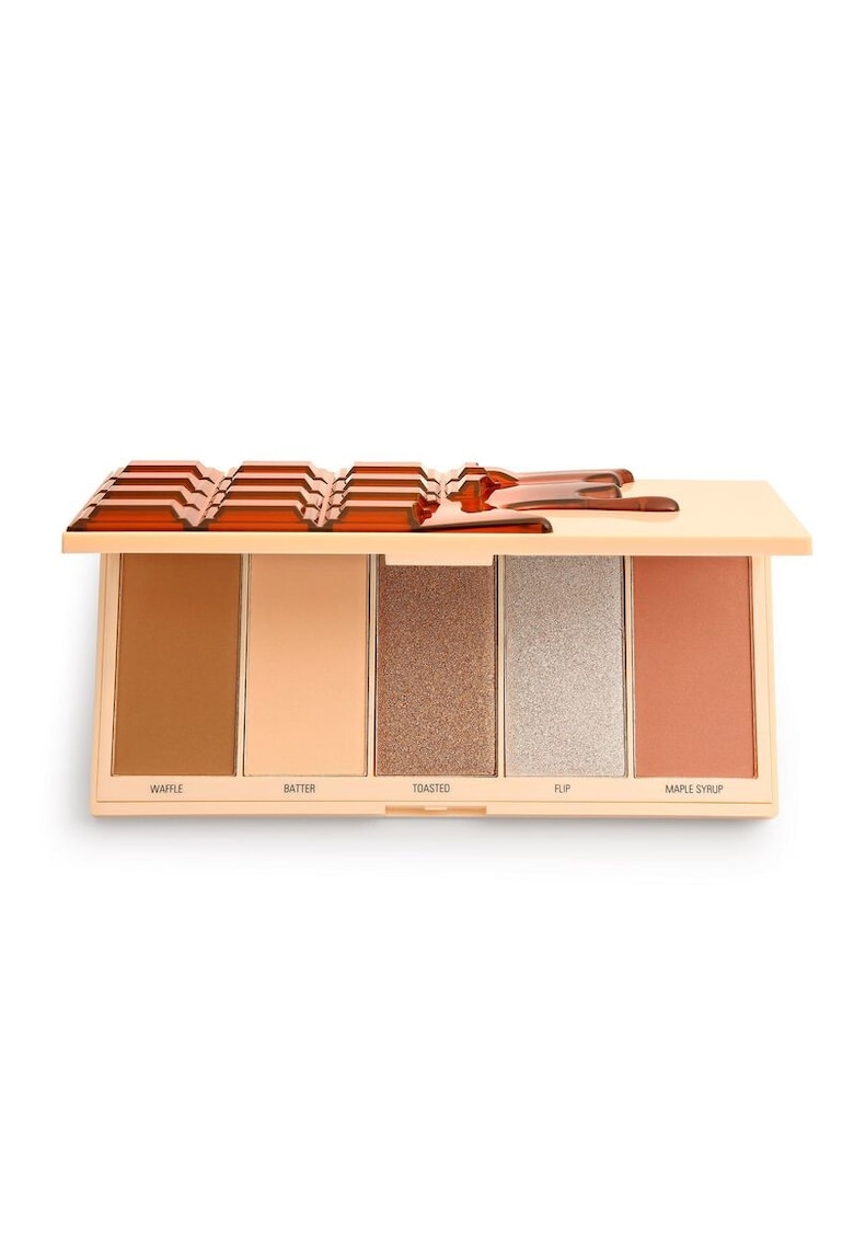 Paleta farduri de pleoape - 5 nuante - Multicolor