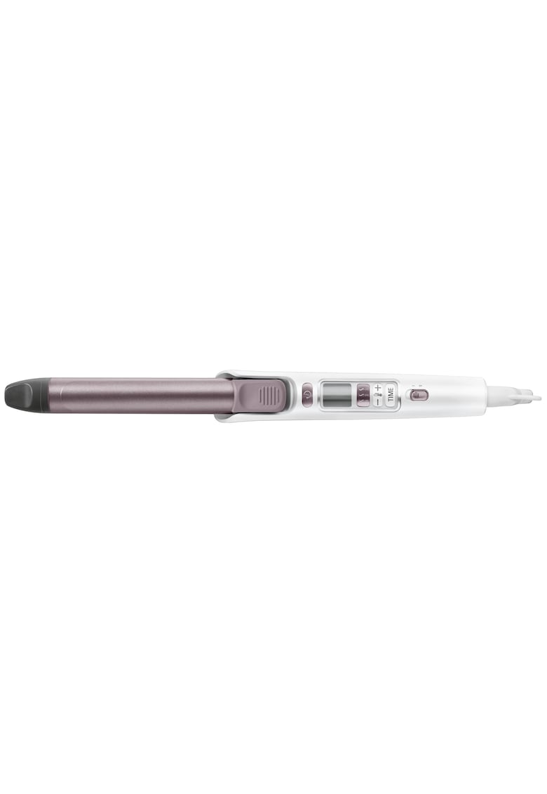 Ondulator Precious Curls Premium Care - 130 - 200 °C - Cronometru - Cashmere Keratin - Alb