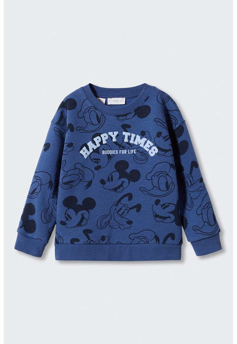 Bluza sport cu imprimeu Mickey Mouse Happy