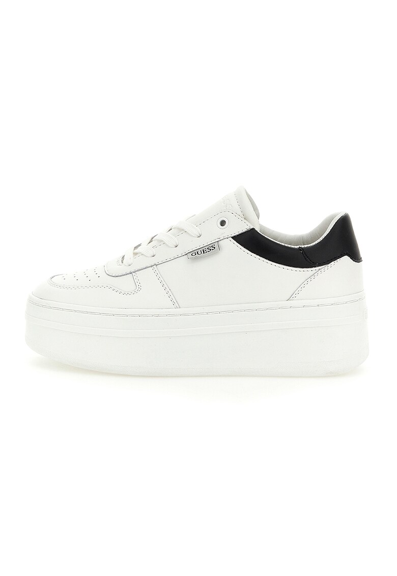Guess Спортни обувки от кожа и еко кожа с равна платформа за Жени Guess Спортни обувки от кожа и еко кожа с равна платформа за Жени
