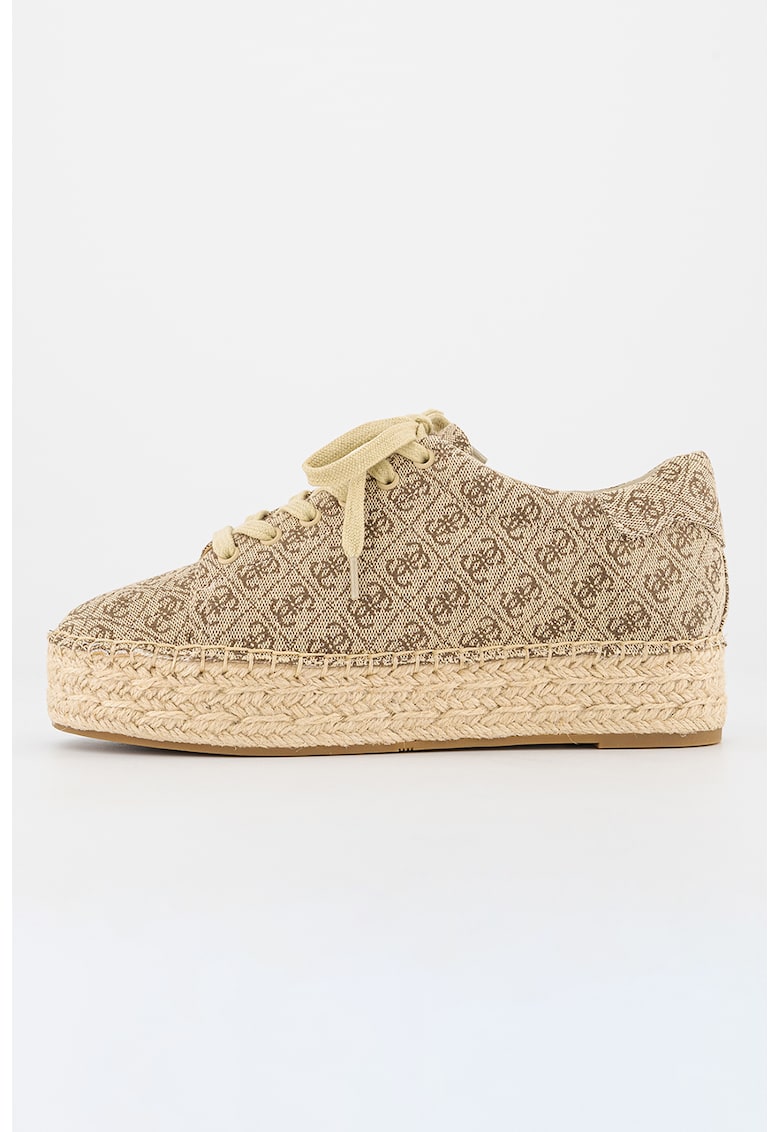 Guess Еспадрили с равна платформа с лого за Жени Guess Еспадрили с равна платформа с лого за Жени