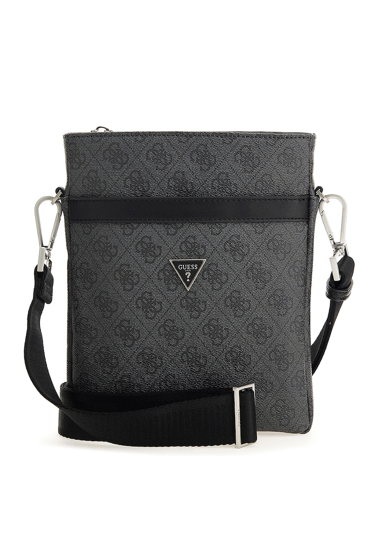 Geanta crossbody cu imprimeu logo