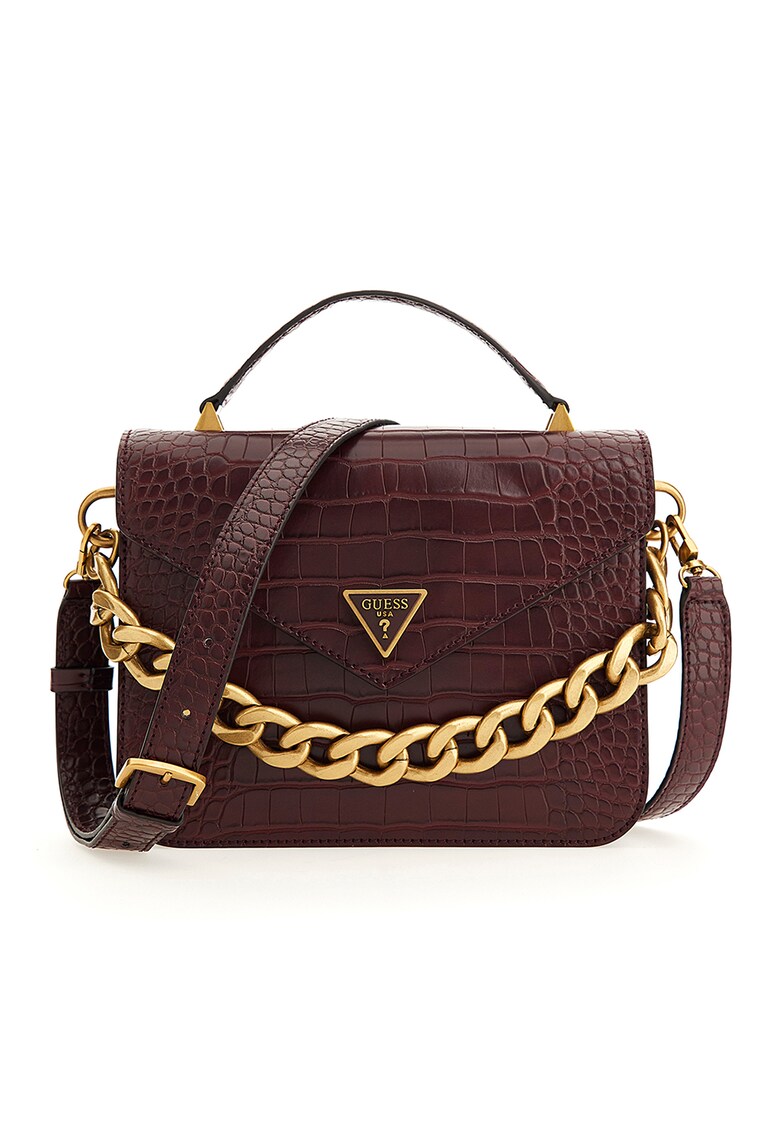 Guess Чанта Retour от еко кожа с шагрен за Жени Guess Чанта Retour от еко кожа с шагрен за Жени