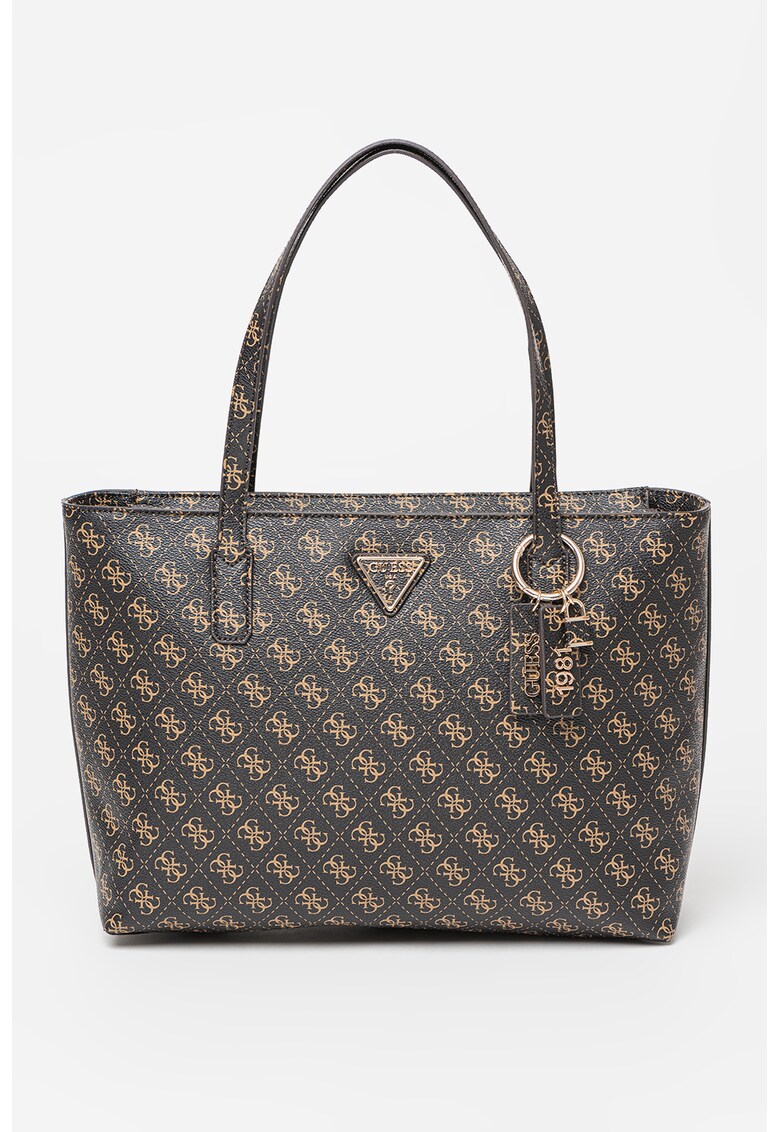Guess Чанта Elements от еко кожа с монограм за Жени Guess Чанта Elements от еко кожа с монограм за Жени