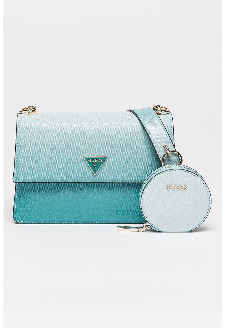 Guess Чанта Alexie от еко кожа с монограм за Жени Guess Чанта Alexie от еко кожа с монограм за Жени