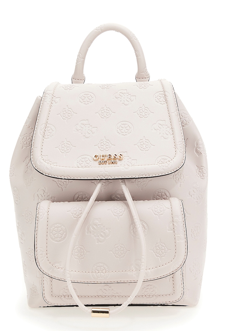 Guess Раница Galeria с капаче и шарки за Жени Guess Раница Galeria с капаче и шарки за Жени