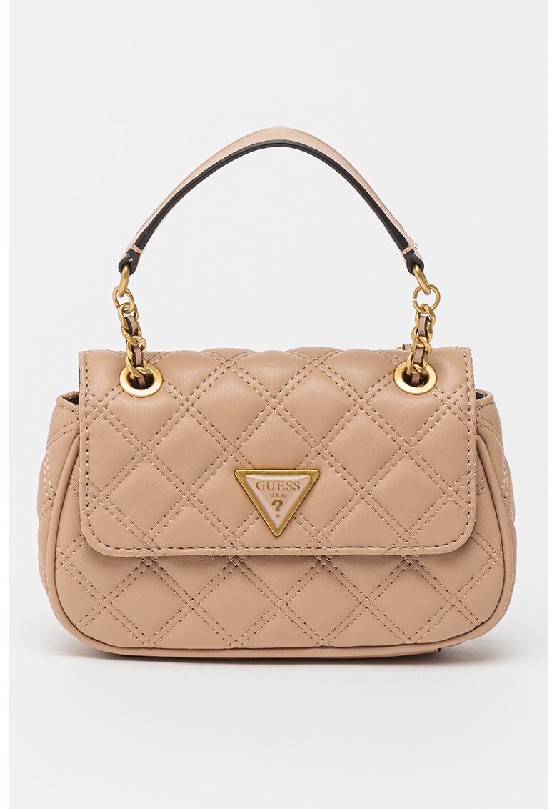 Guess Капитонирана чанта за рамо Giully от еко кожа за Жени Guess Капитонирана чанта за рамо Giully от еко кожа за Жени